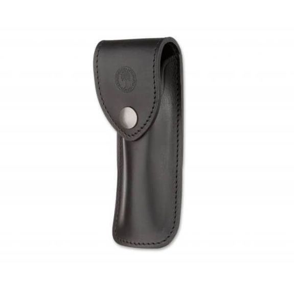 Schwarzes Lederholster Boker Magnum groß, Trageweise: vertikal oder horizontal