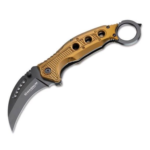 Klappmesser Magnum Black scorpion Karambit