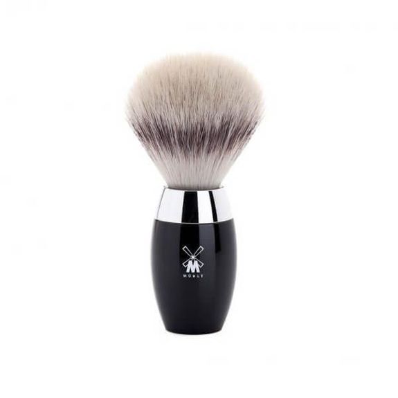 Muhle Shaving Brush Kosmo Synthetic Silver Black