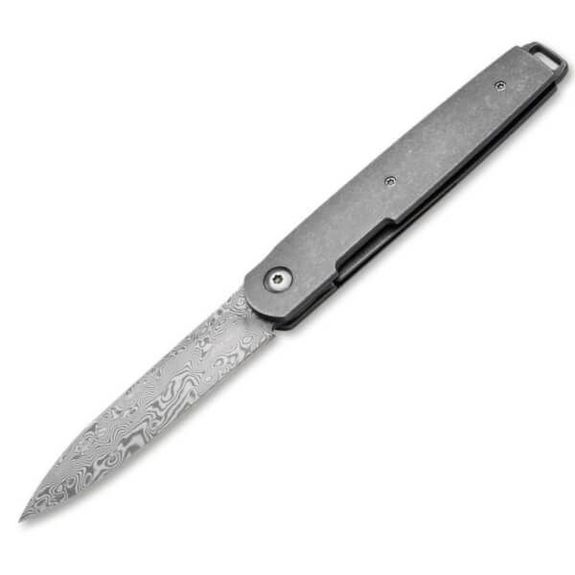Boker Plus LRF Damascus Folding Knife