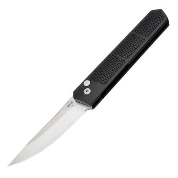 Boker Plus USB OTF Automatic Knife Black D2 Blade, Gray Aluminum