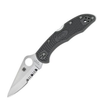 Spyderco Delica 4 "foliage green" pocket knife