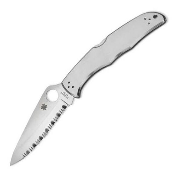 Couteau de poche Spyderco Endura 4 inox cranté