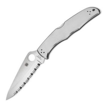 Couteau de poche Spyderco Endura 4 inox cranté