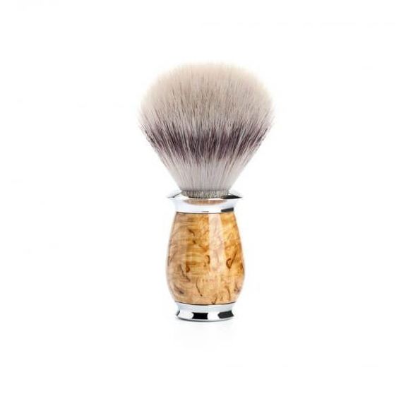Shaving brush Muhle Purist range synthetic birch curly