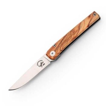 Salamandra folding knife Olivier/stainless steel