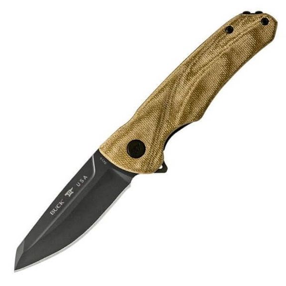 Couteau pliant Buck Sprint OPS Pro micarta vert