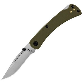 Klappmesser Buck 110 Slim Pro TRX grün