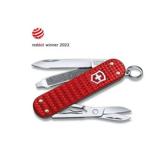 Couteau suisse Victorinox Classic SD Precious Alox Iconic Red