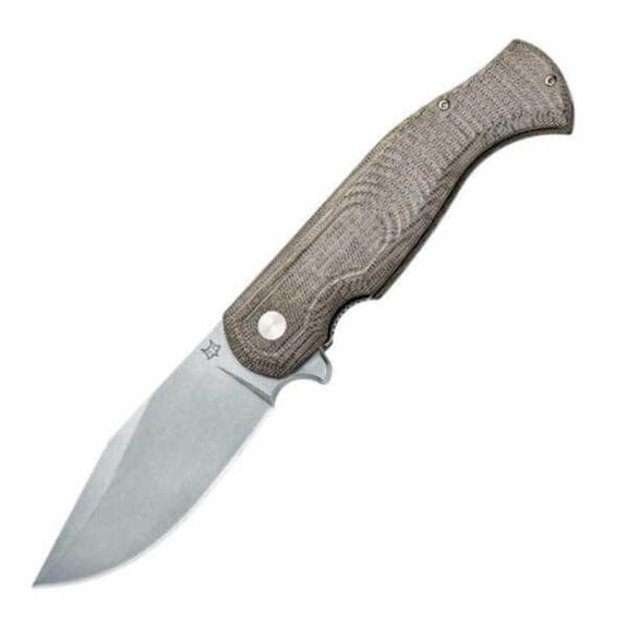 Fox Eastwood Tiger micarta folding knife