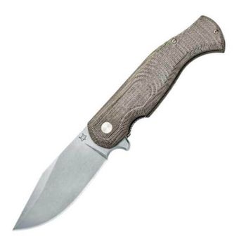 Fox Eastwood Tiger micarta folding knife