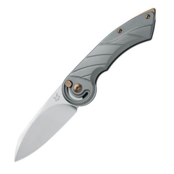 Fox Radius Titanium Folding Knife grey
