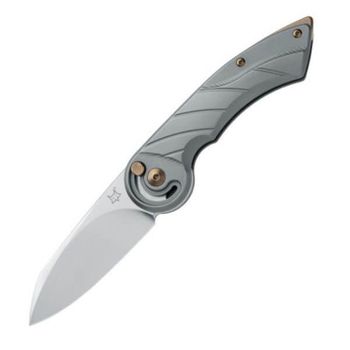 Fox Radius Titanium Folding Knife grey