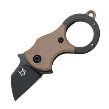 Fox Mini-Ta Folding Knife black blade