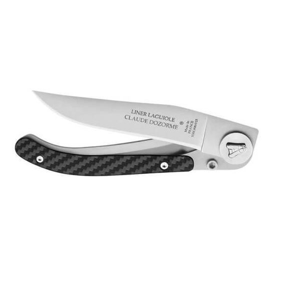 Claude Dozorme Folding Laguiole Knife Stainless Steel