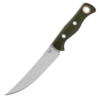 Benchmade meatcrafter™ fixed hybrid hunting knife with G10 handle