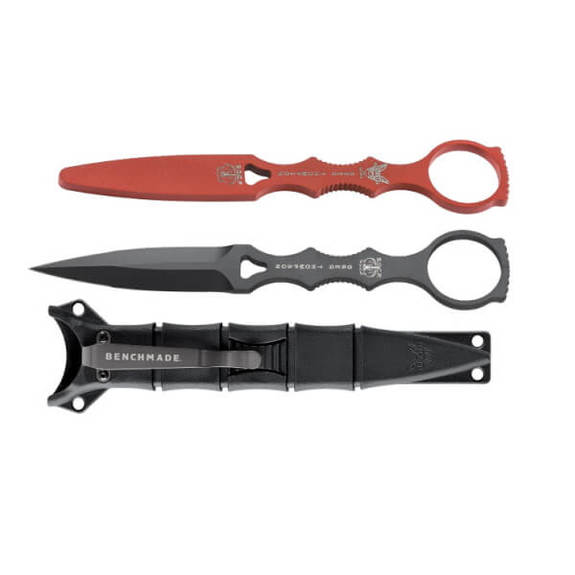Dague fixe tactique et entraînement Benchmade Scop