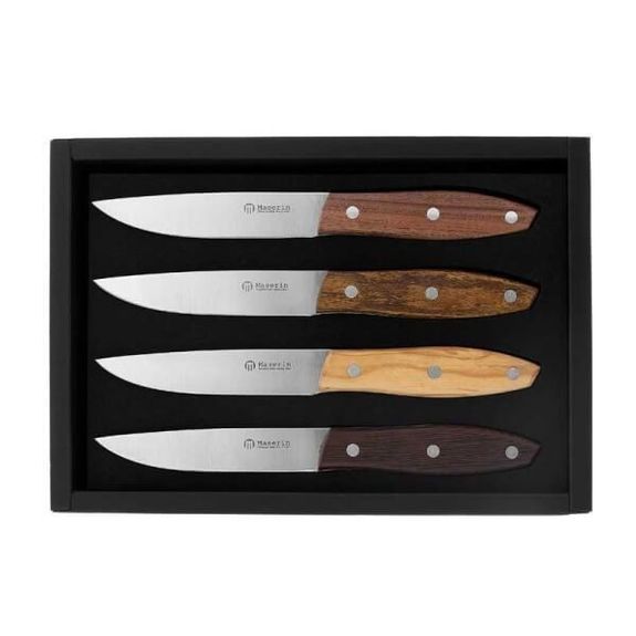 Coffret 4 couteaux à steak Maserin