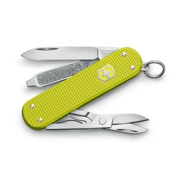 Victorinox Swiss Pocket Knife Classic Alox electric Yellow-Limited Edition 2023