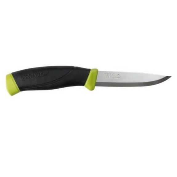 Couteau Mora Companion noir/vert pomme