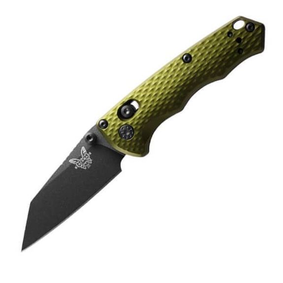 Benchmade Full Immunity green folding knife