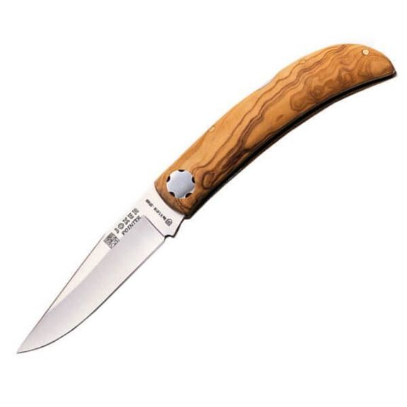 Joker Pointer folding knife olive wood