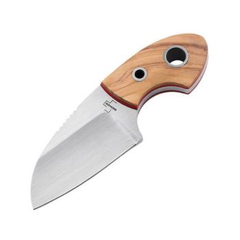 Outdoormesser mit feststehender Klinge Boker Plus Gnome D2 olive
