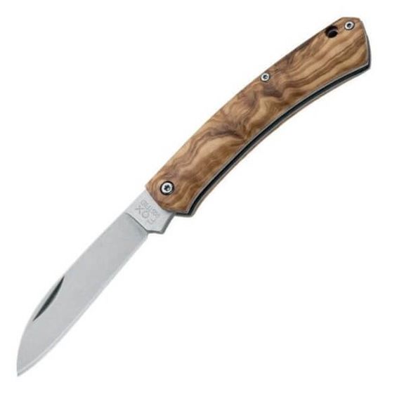 Fox Nauta folding knife olive wood