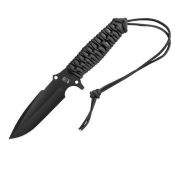 Couteau fixe TB Outdoor Maraudeur noir
