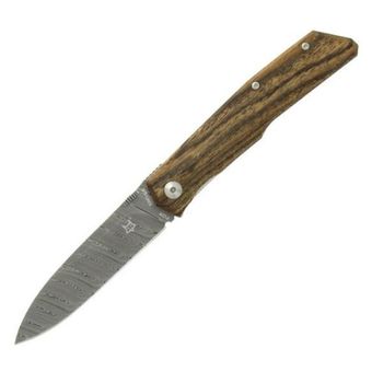 10726.D Folding knife OTTER Mercator series brass