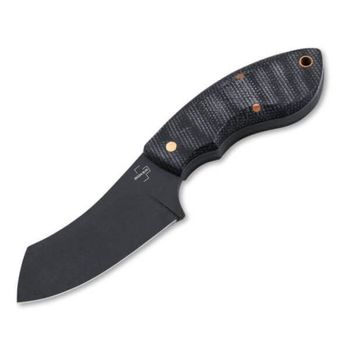 Feststehendes Outdoor-Messer Boker Plus Rhino All Black Copper