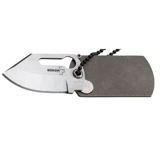 Boker Klappmesser Hals plus Dog Tag