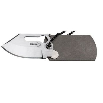 Boker Klappmesser Hals plus Dog Tag