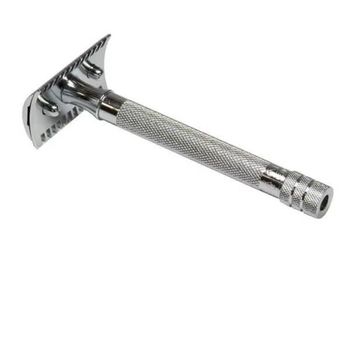 Merkur safety razor long chrome-plated open comb