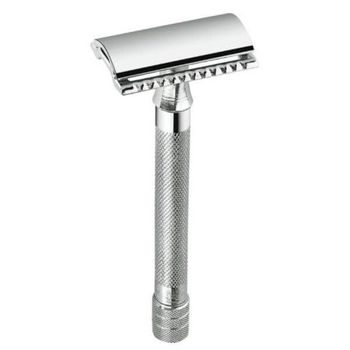 Merkur safety razor long chrome-plated closed comb