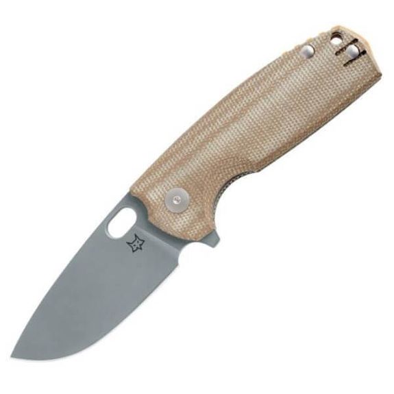 FX.604MN Fox Core folding knife natural micarta