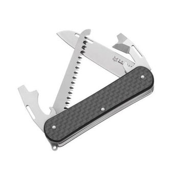 Fox Vulpis FX.VP130.S4CF Carbon Multifunction Folding Knife 4 pieces