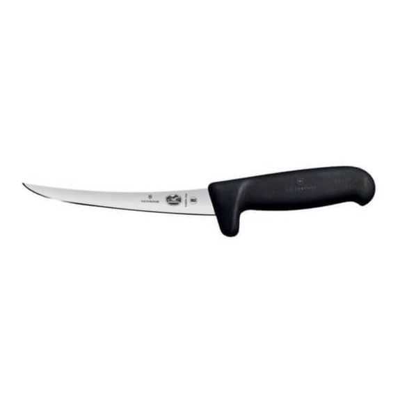 12 cm narrow blade boner Victorinox Black handle 5.6603.12M