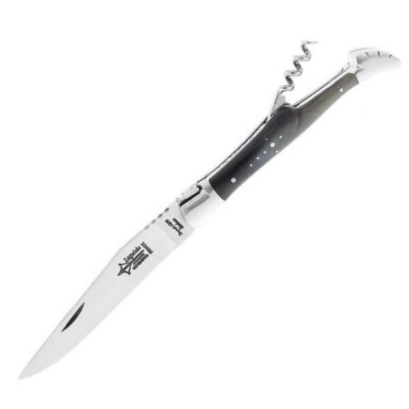 Laguiole folding hunting knife 2 pieces G. David 12cm 1732.I