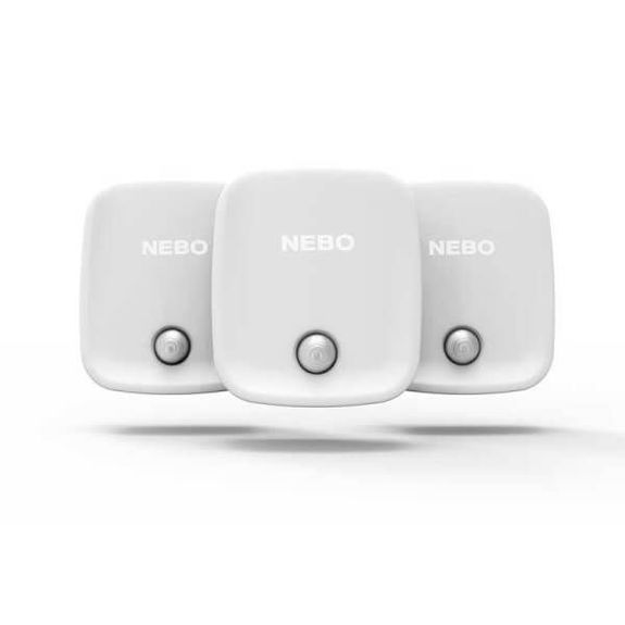NEB.WLT.0026.G 3 veilleuses Nebo Motion