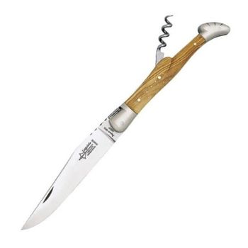 3732 Laguiole folding knife G. David olive 2 pieces