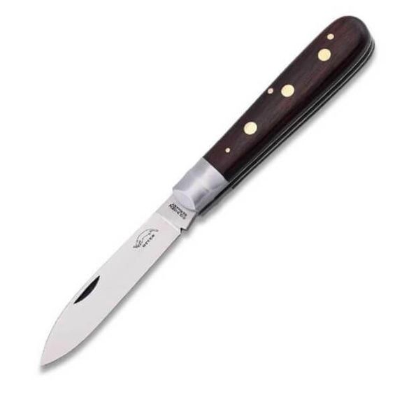 162.R OTTER folding knife "3 rivets" series grenadilla
