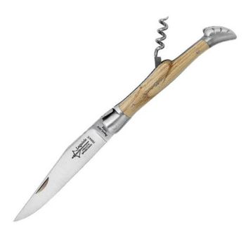 5272 Laguiole folding knife G. David folding knife in chestnut and corkscrew