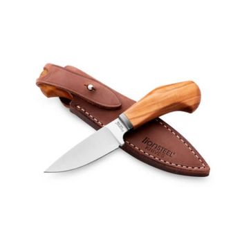 WL1.UL Lionsteel "Willy" olive fixed knife