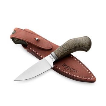 WL1.CVG Lionsteel "Willy" micarta fixed knife