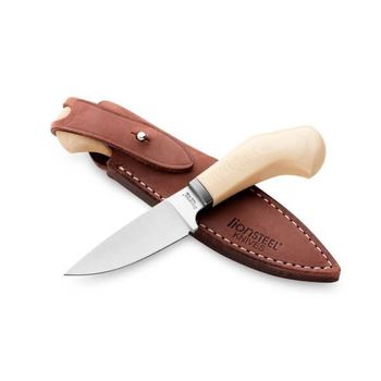 WL1.WL Lionsteel "Willy" micarta fixed knife
