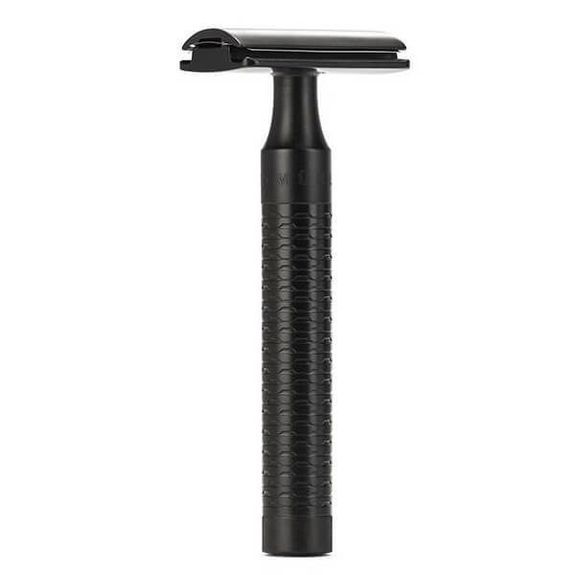 R96JET Rasoir Muhle Sécurité gamme Rocca tout inox peigne fermé