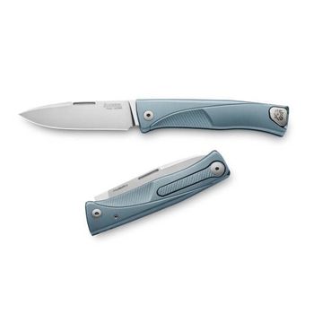 TL.BL Klappmesser Lionsteel Thrill Titanium blau