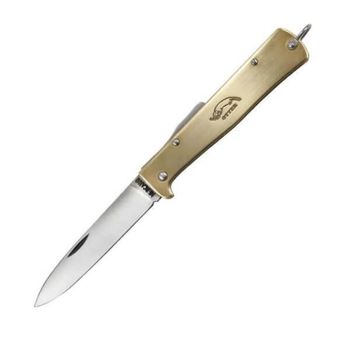 10726.R Folding knife OTTER "Mercator" series stainless steel brass