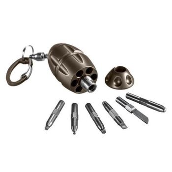 EG.BR Lionsteel "EGGIE KEYCHAIN" Titanium tool keyring
